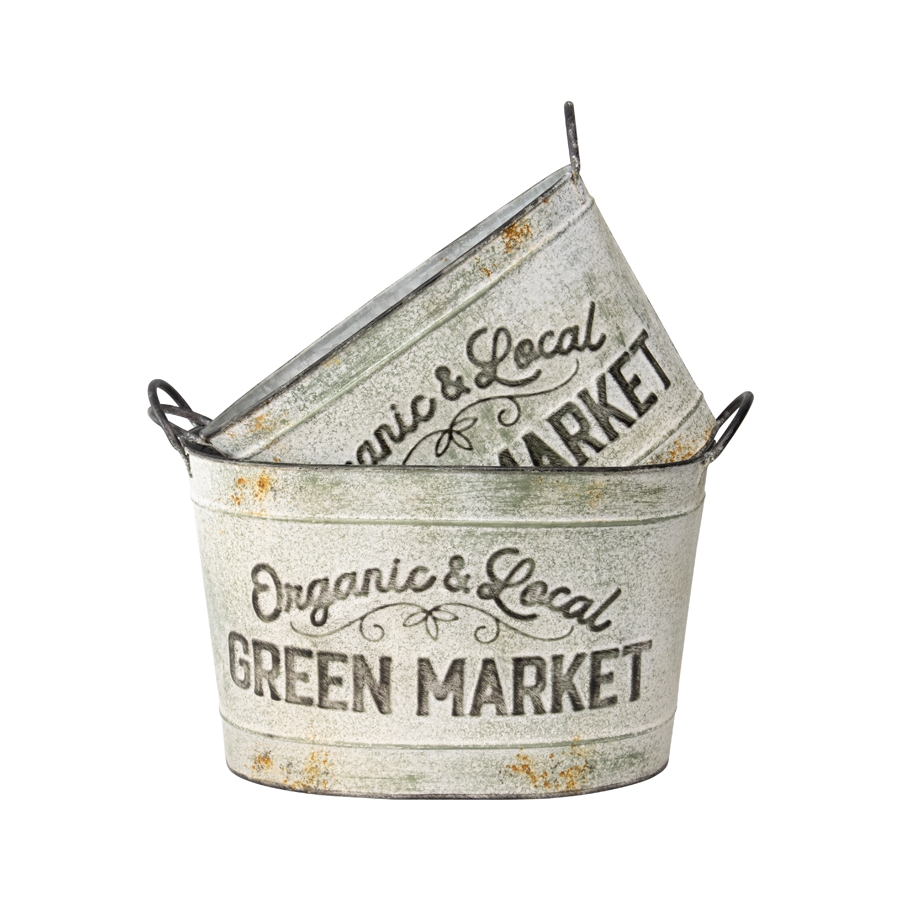 V637-11043BKT-202508251445-03 Set 2 Oval Organic Market Planter Storage Buckets 38cm - Image 4