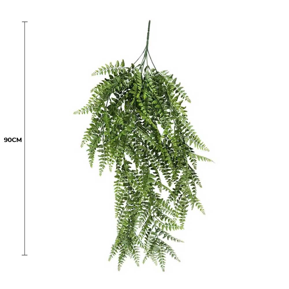 V637-1140229-202508251410-01 UV Resistant Dense Hanging Fern 90cm - Image 2