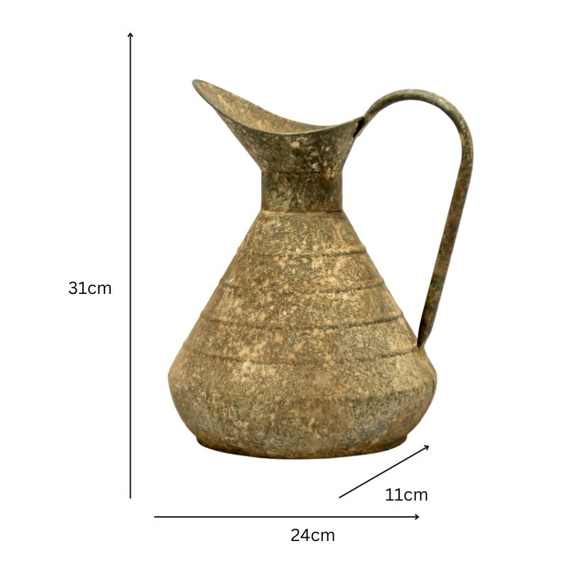 V637-37069JUG-202508251445-04 Vintage Style Elegant Decorative Jug 31cm - Image 5