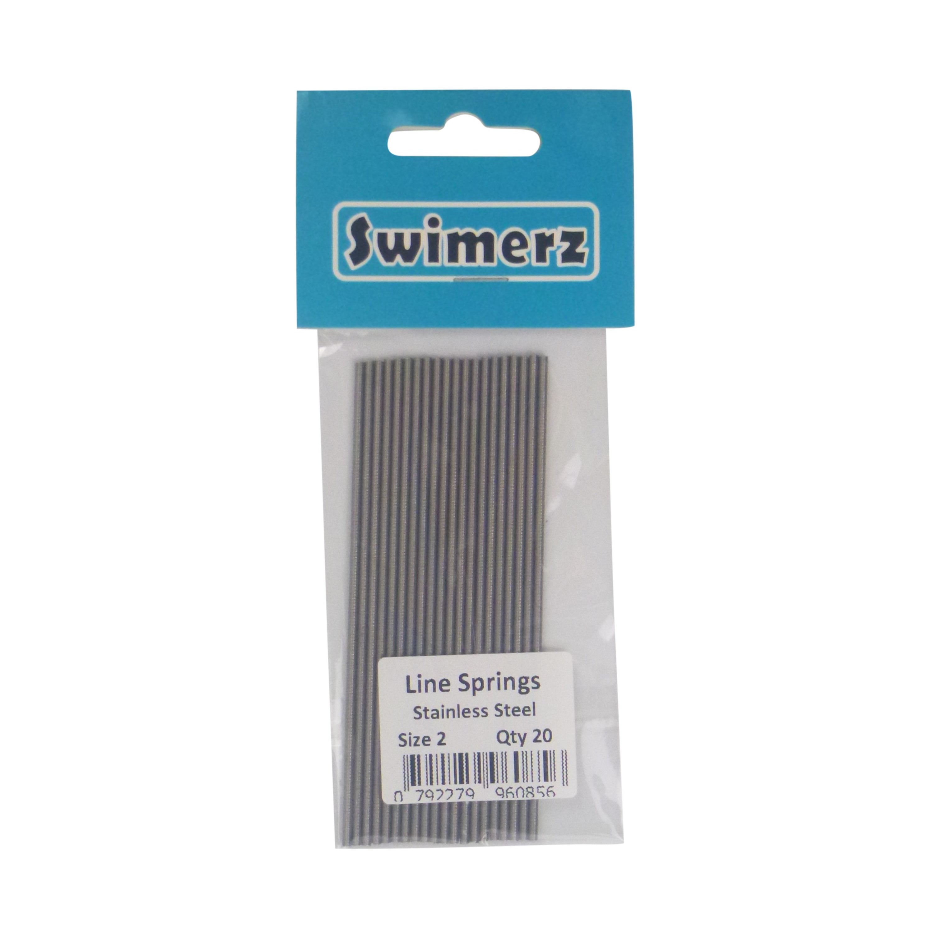 V658-93MC000020403-202507311330-01 Swimerz Stainless Steel Fishing Line Springs, Size 2, 10cmL, 1.4mmID, 2.0mmOD - Image 2