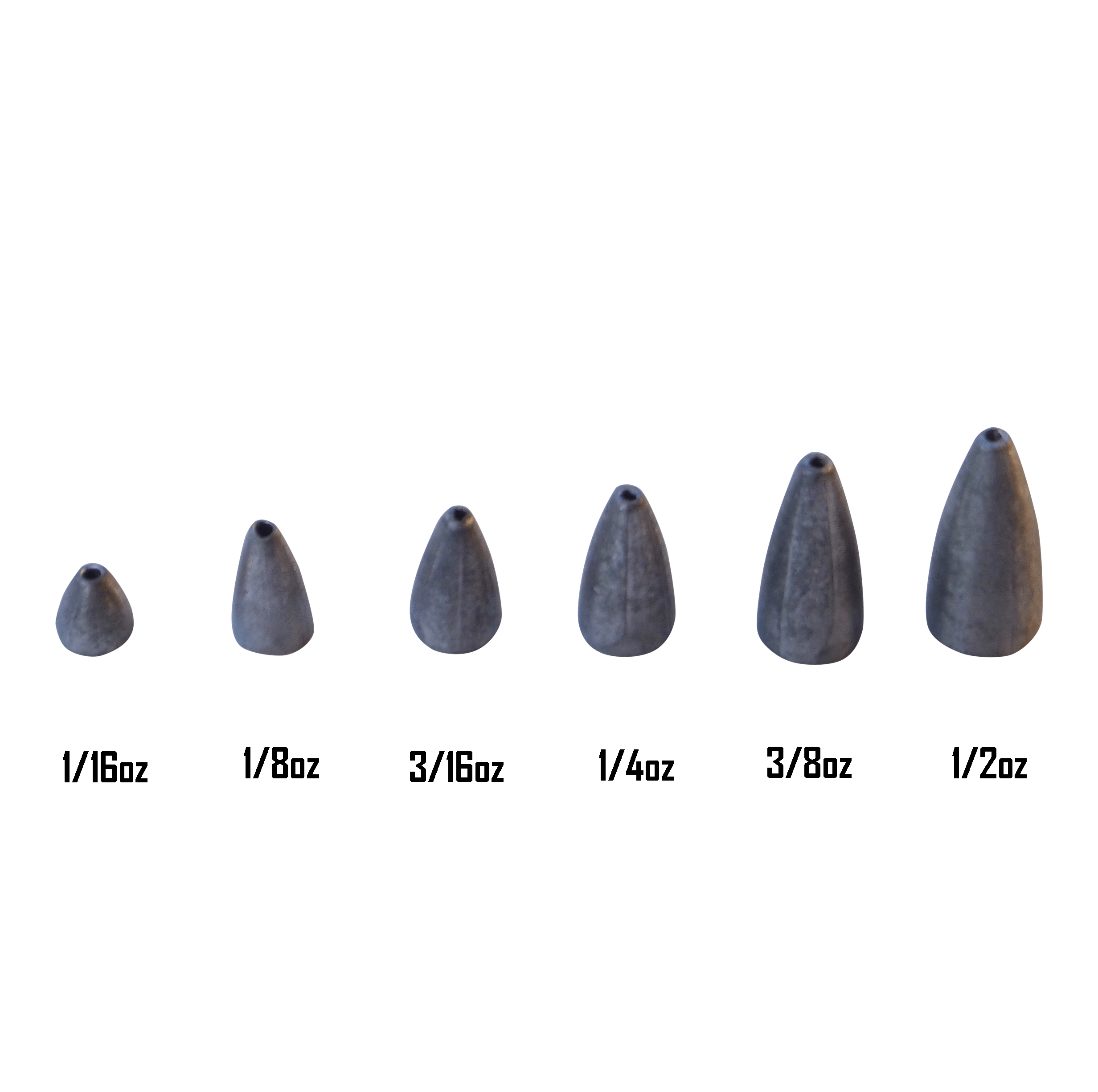 V658-93MC000020878-202507311353-01 Swimerz 3/16 oz Lead Bullet Sinker - Qty 15 Pack - Image 2