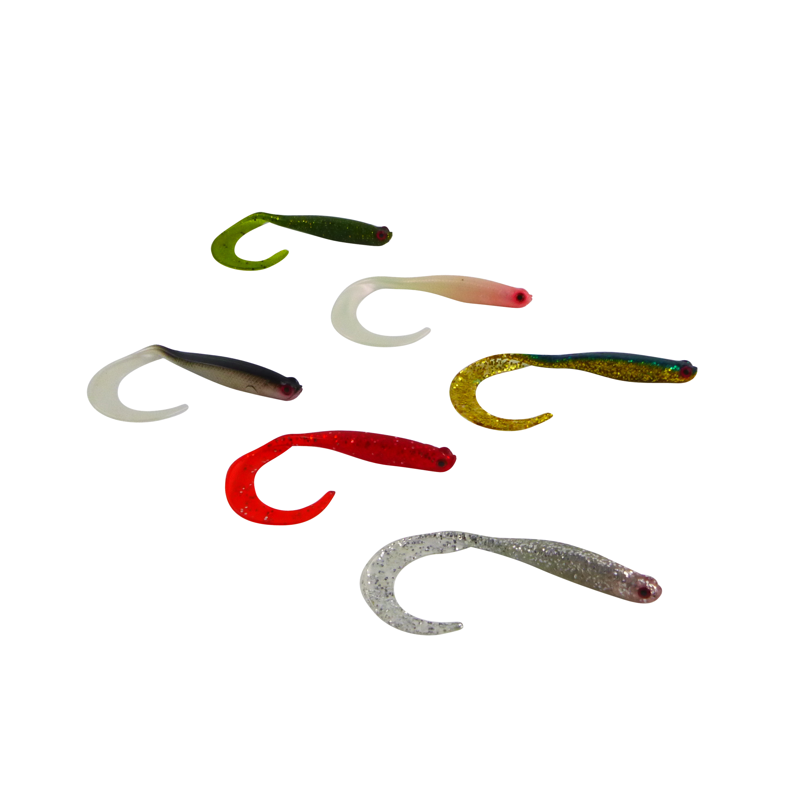 V658-93MC000051040-202507311331-01 Swimerz 100 mm VTail Soft Plastic Lure, Bubblegum, 5 pack - Image 2