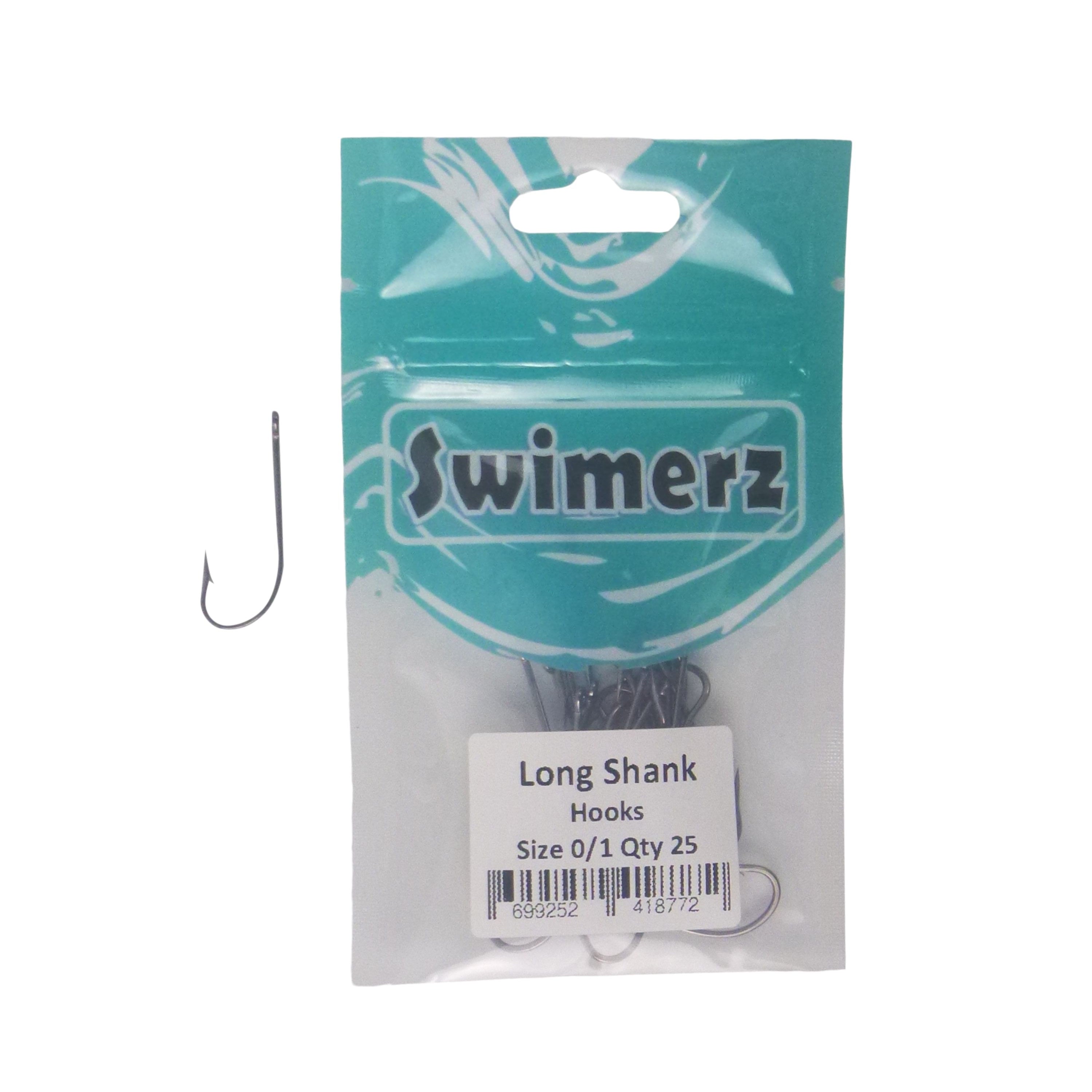 V658-93MC000104098-202507311310-01 Swimerz 0/1 Long Shank Worm Hook 25 Pack - Image 2