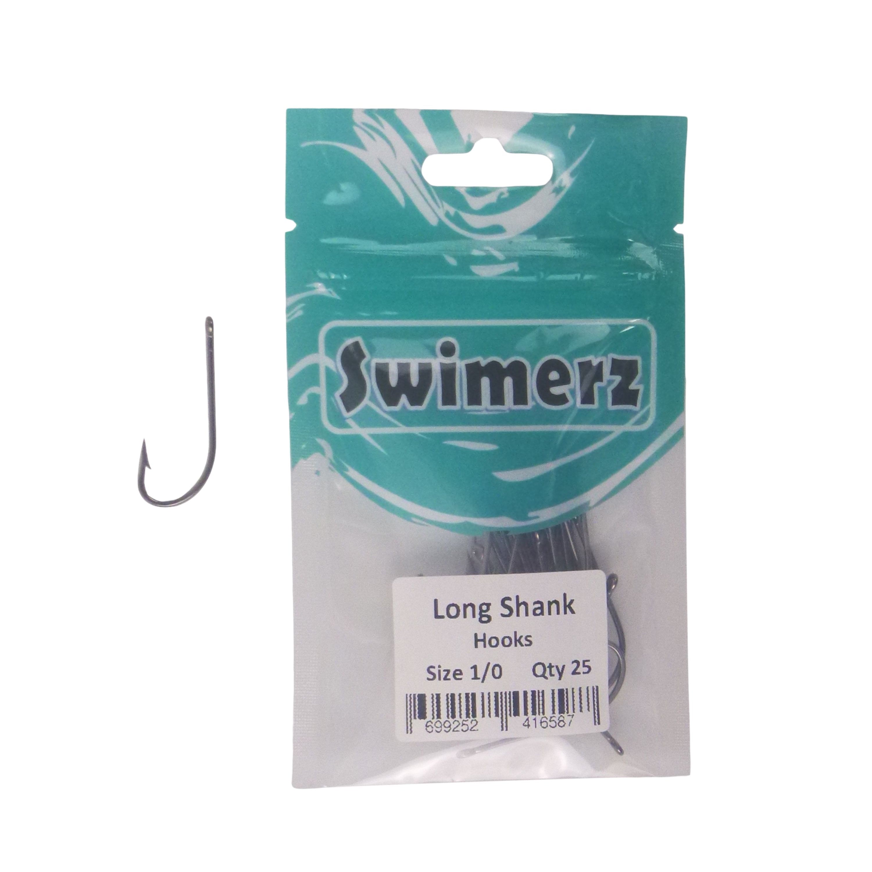 V658-93MC000104101-202507311321-01 Swimerz 1/0 Long Shank Worm Hook 25 pack - Image 2