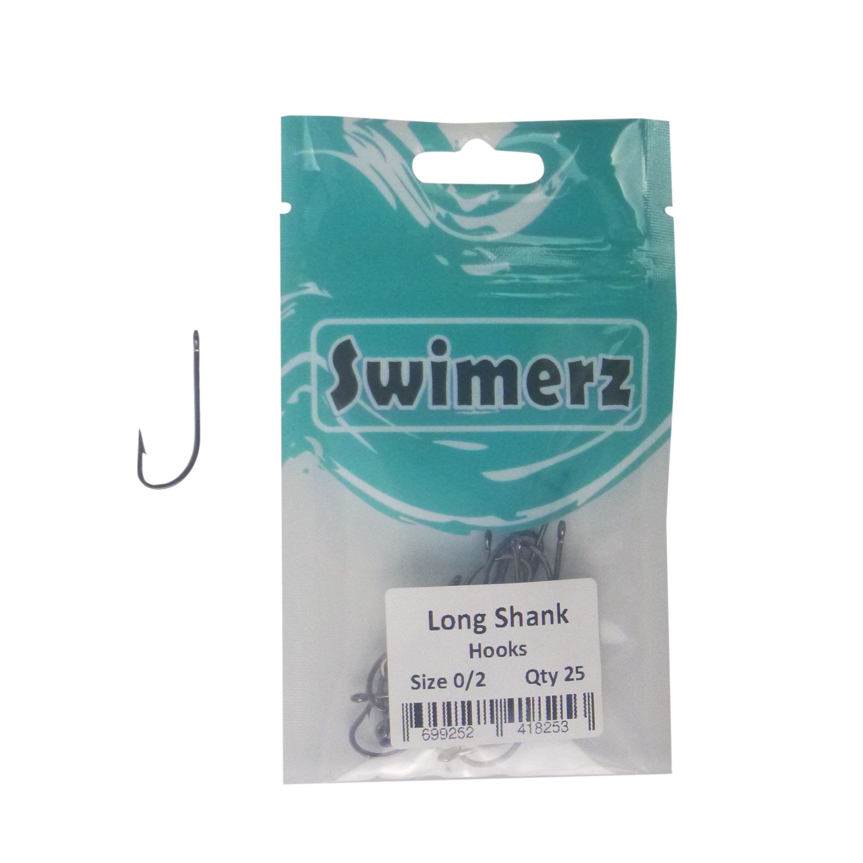 V658-93MC000104199-202507311315-01 Swimerz 0/2 Long Shank Worm Hook 25 Pack - Image 2