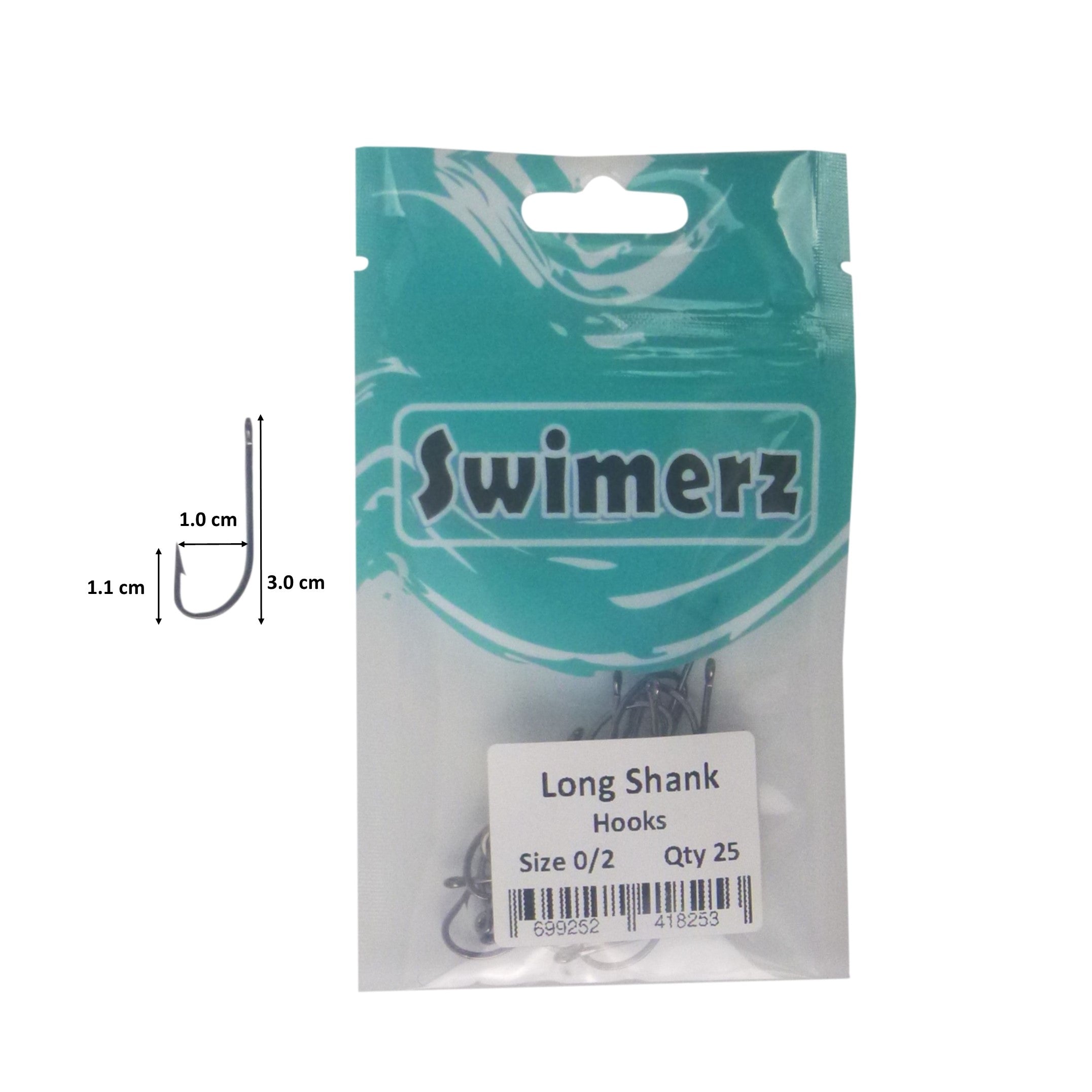 V658-93MC000104199-202507311315-02 Swimerz 0/2 Long Shank Worm Hook 25 Pack - Image 3