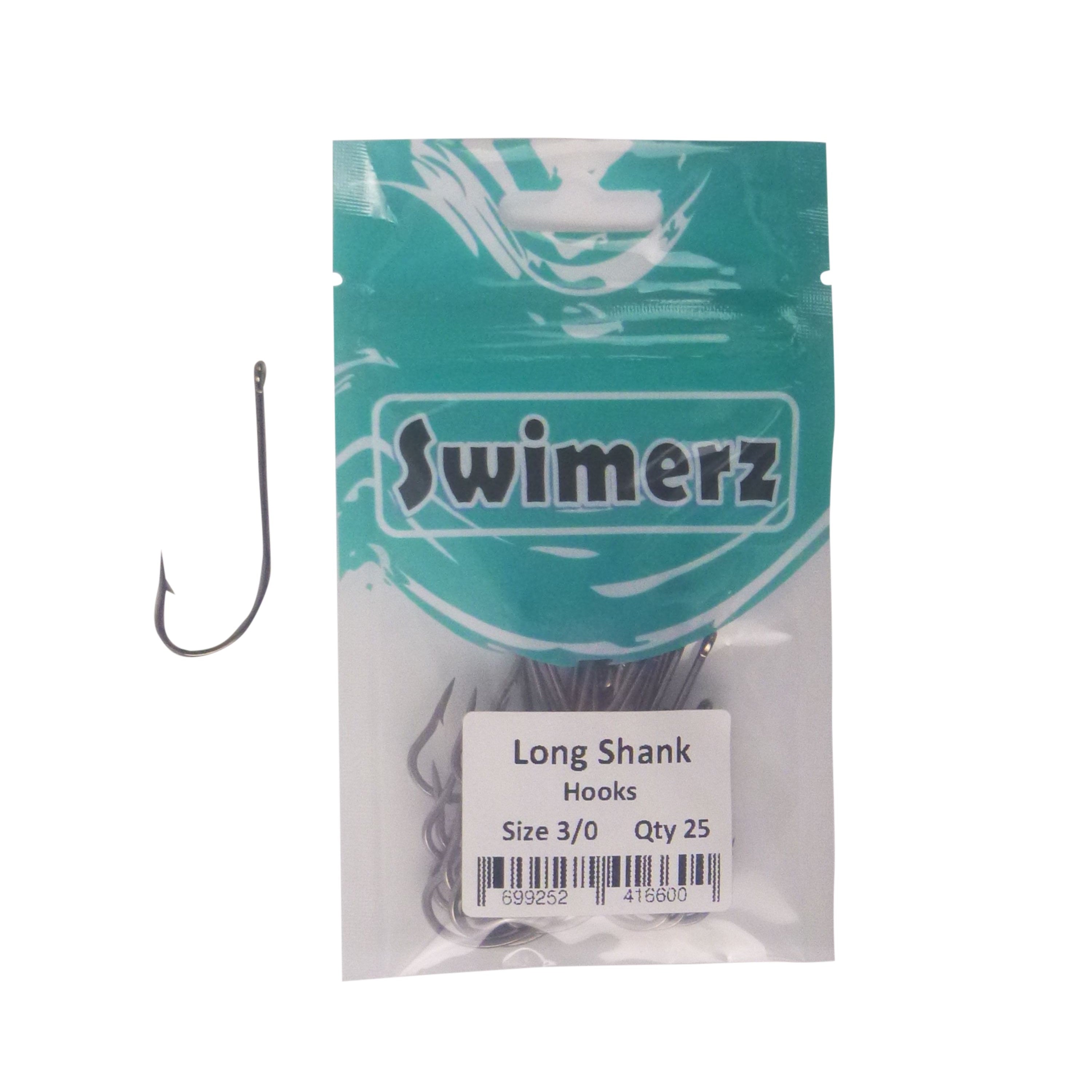 V658-93MC000104303-202507311346-01 Swimerz 3/0 Long Shank Worm Hook 25 Pack - Image 2