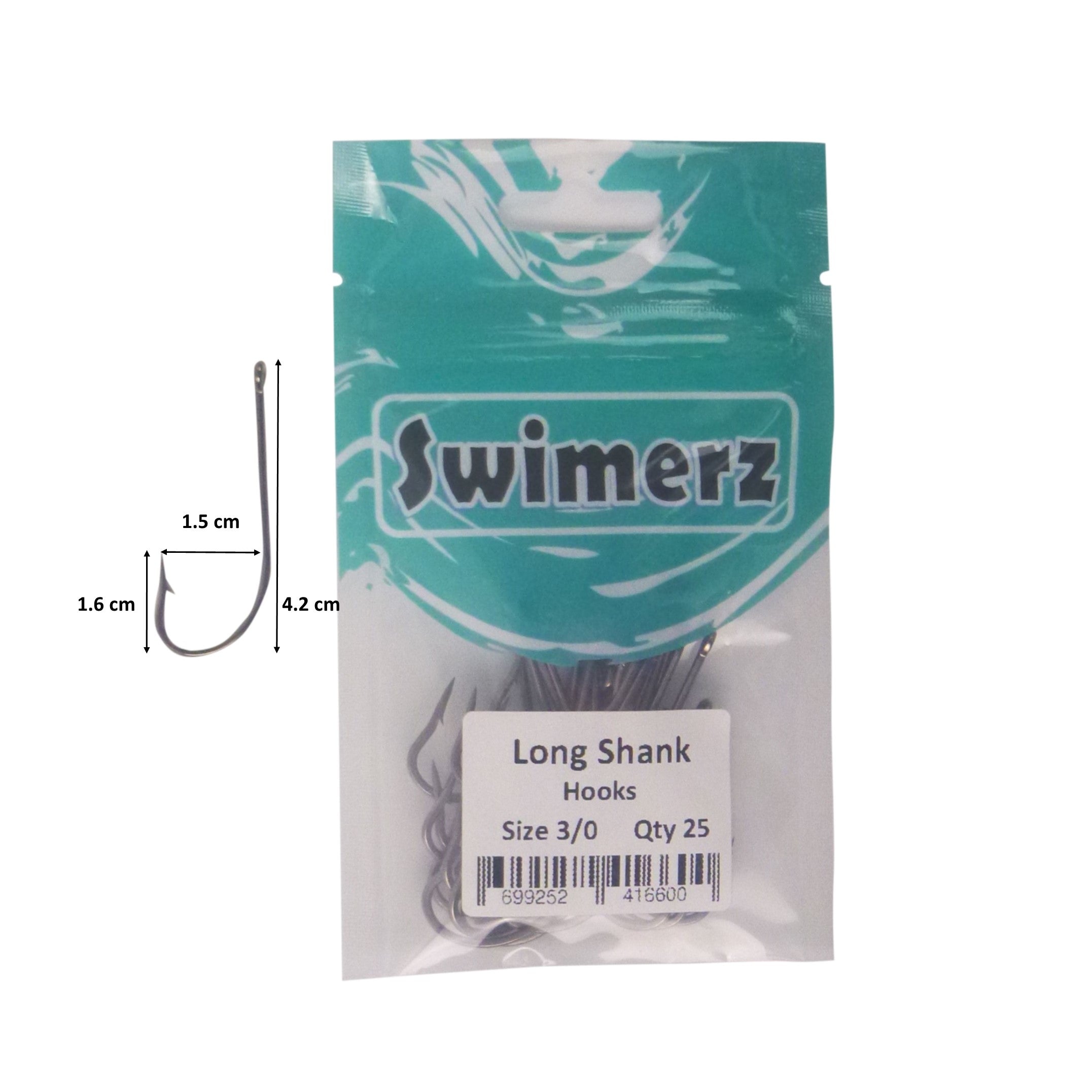 V658-93MC000104303-202507311346-02 Swimerz 3/0 Long Shank Worm Hook 25 Pack - Image 3