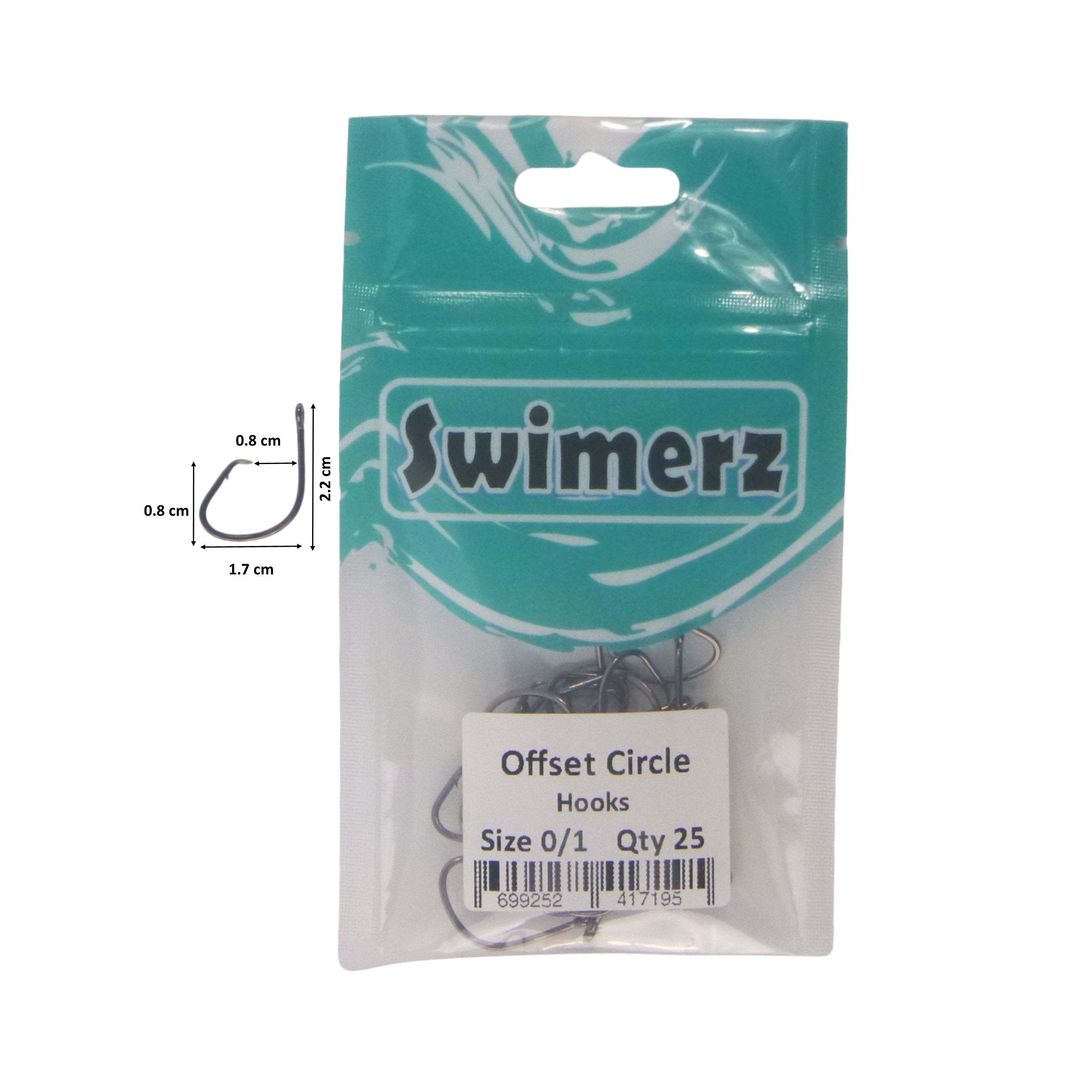 V658-93MC000105210-202507311310-02 Swimerz 0/1 Offset Circle Hook 25 Pack - Image 3