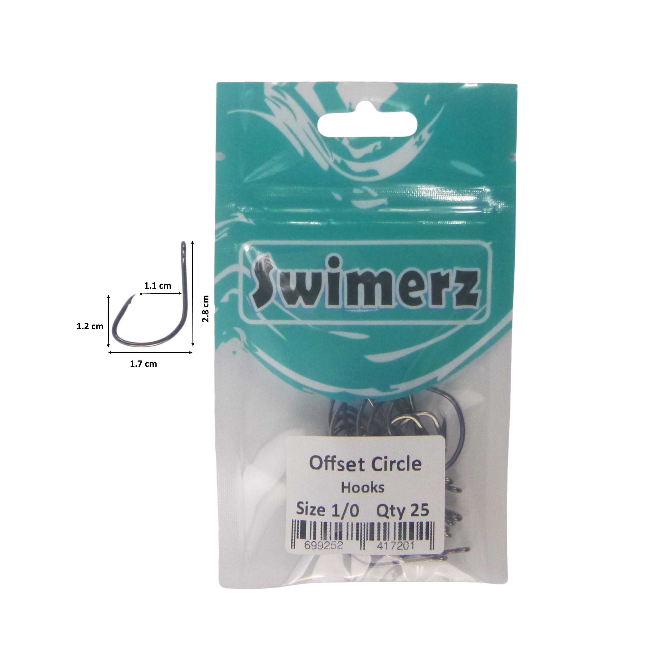 V658-93MC000105220-202507311321-02 Swimerz 1/0 Offset Circle Hook 25 Pack - Image 3