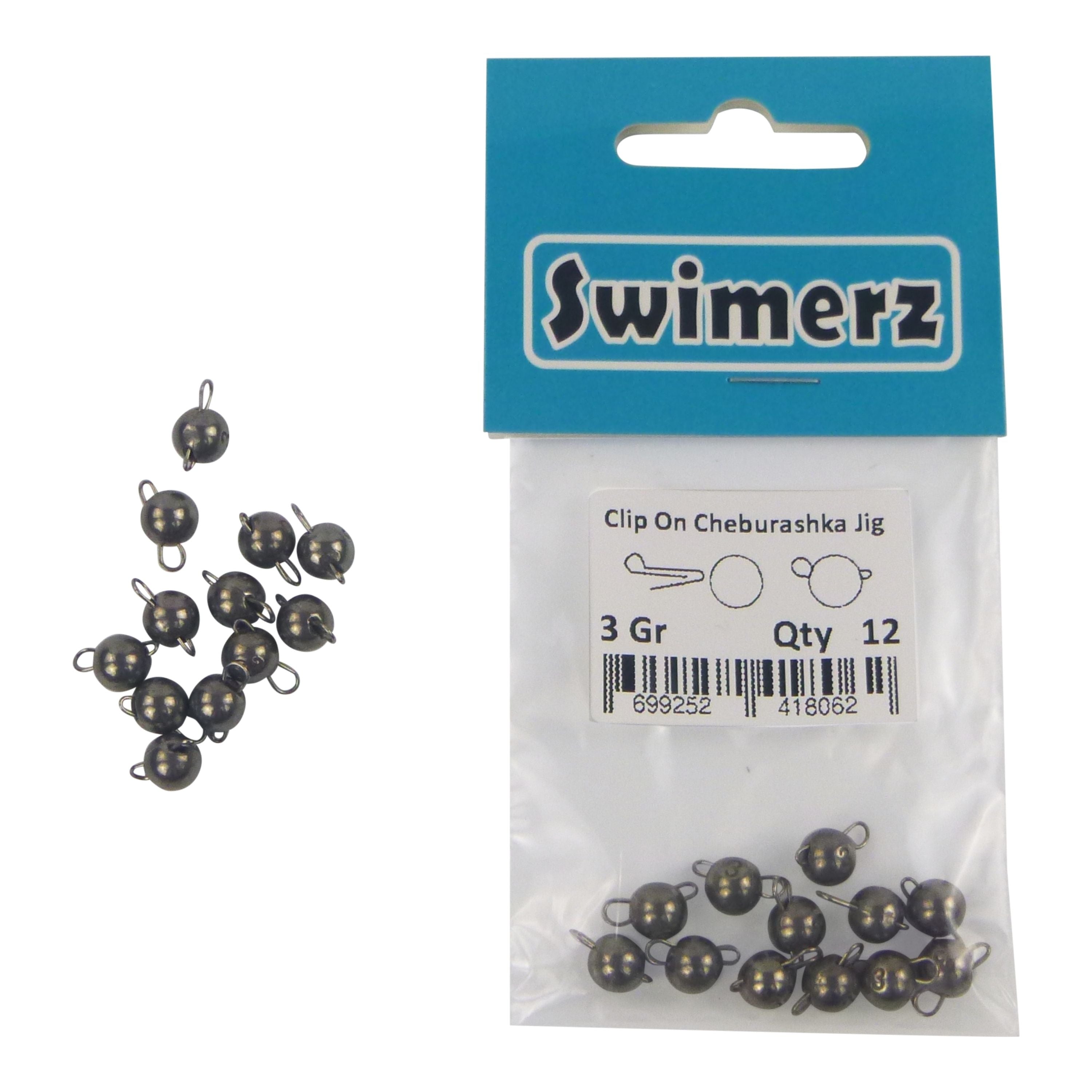 V658-93MC000160209-202507311346-02 Swimerz 3 Gram Cheburashka Clip-On Jig Head 12 Pack - Image 3