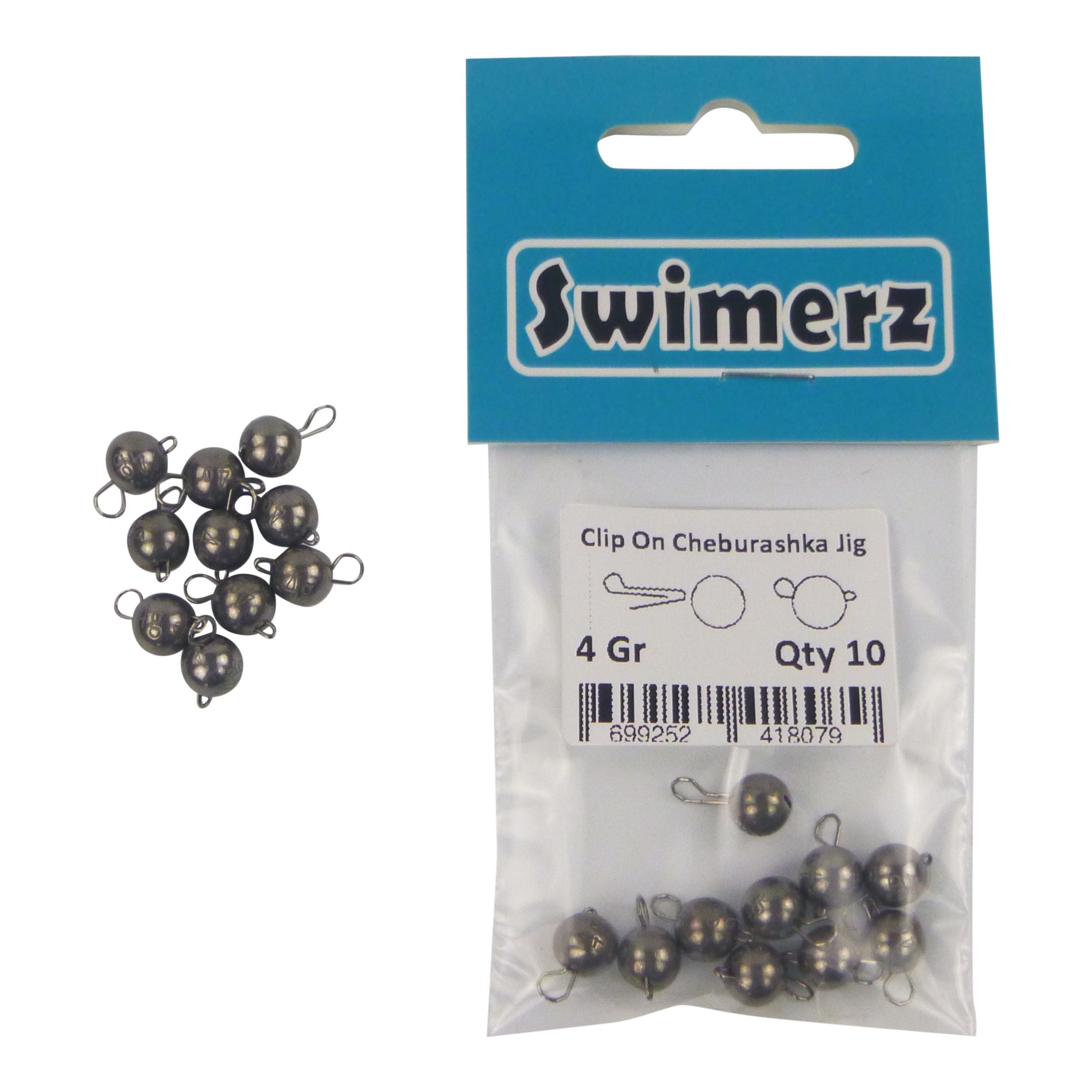 V658-93MC000160214-202507311403-02 Swimerz 4 Gram Cheburashka Clip-On Jig Head 10 Pack - Image 3