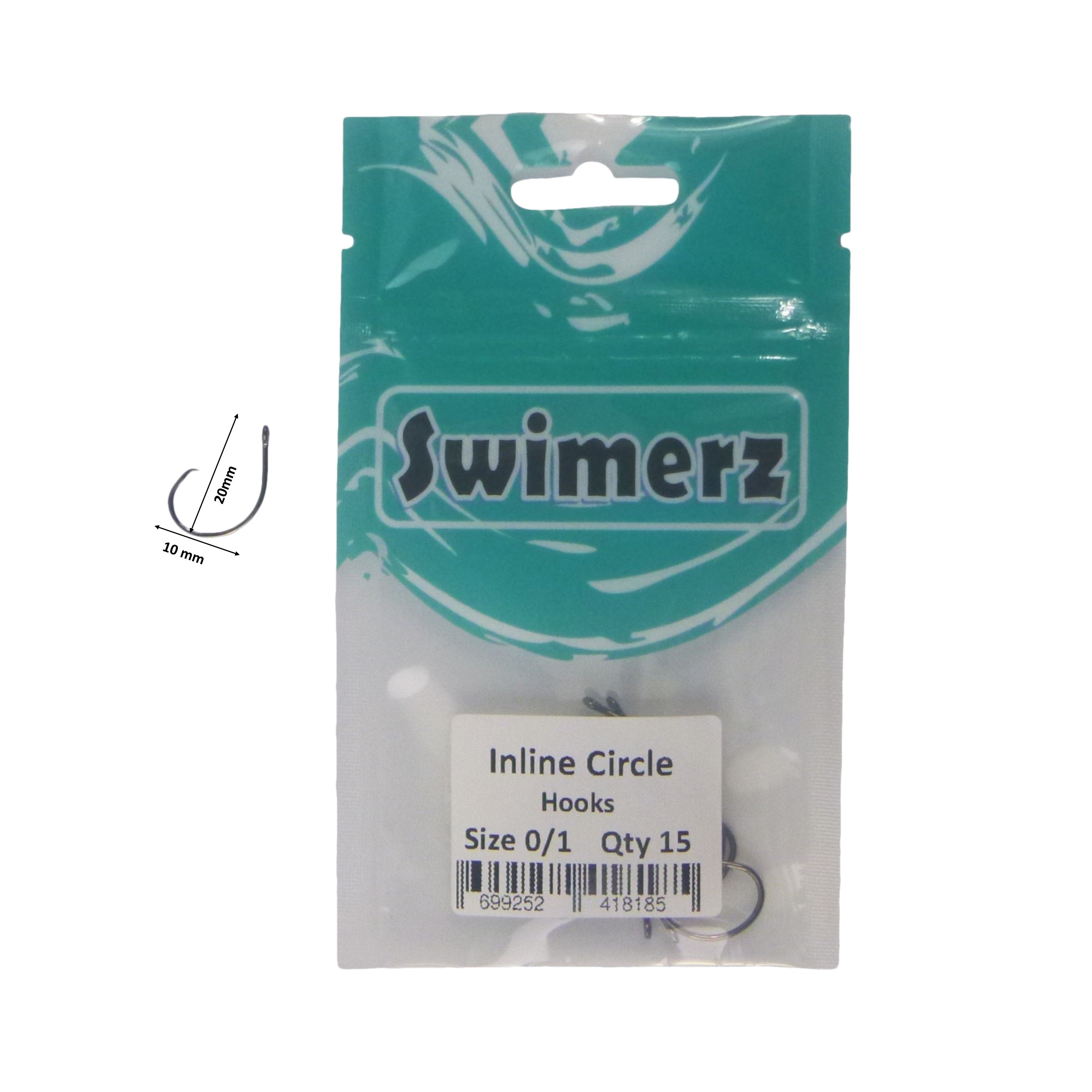 V658-93MC000240110-202507311310-02 Swimerz 0/1 Inline Circle Hook 15 Pack - Image 3