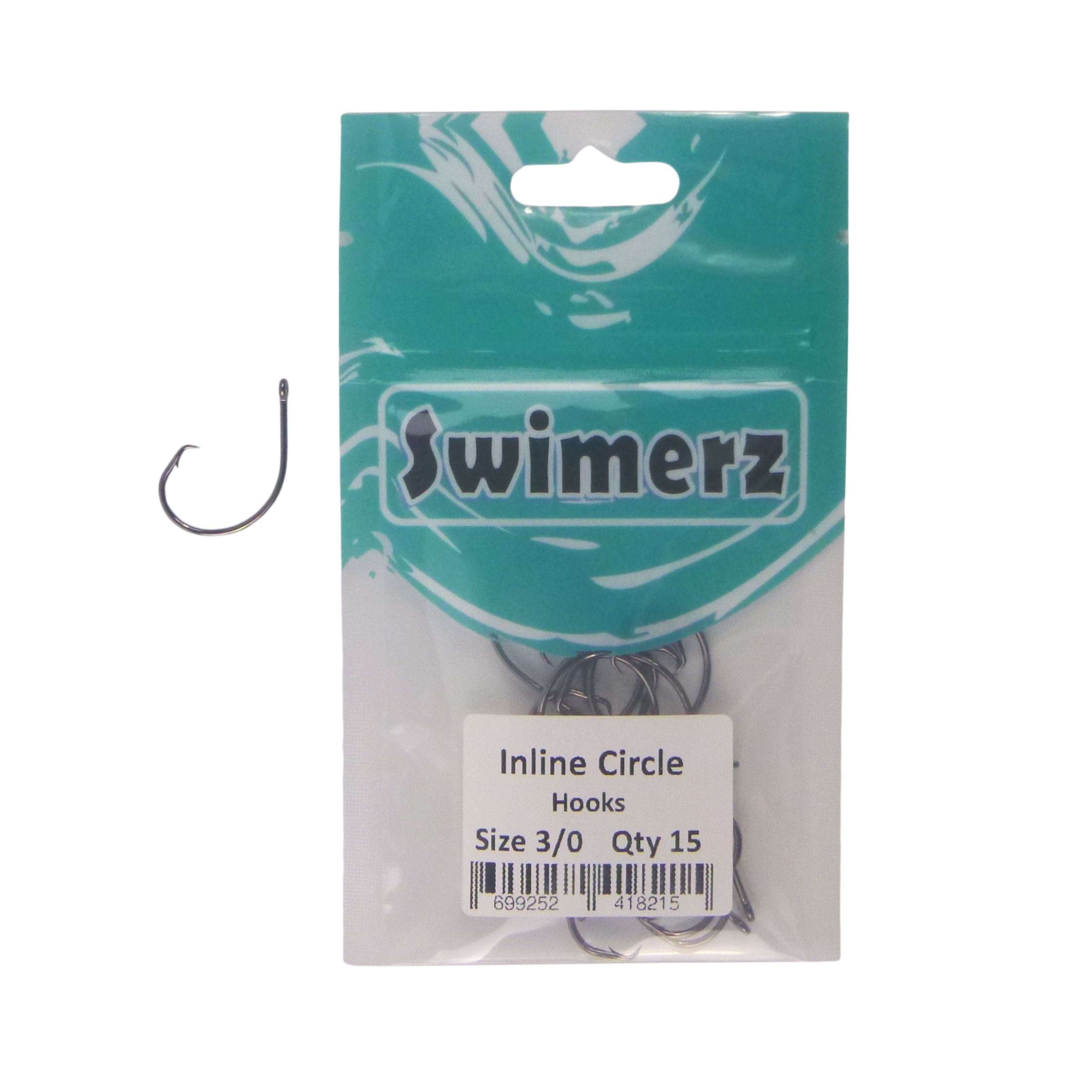 V658-93MC000240140-202507311346-01 Swimerz 3/0 Inline Circle Hook 15 pack - Image 2