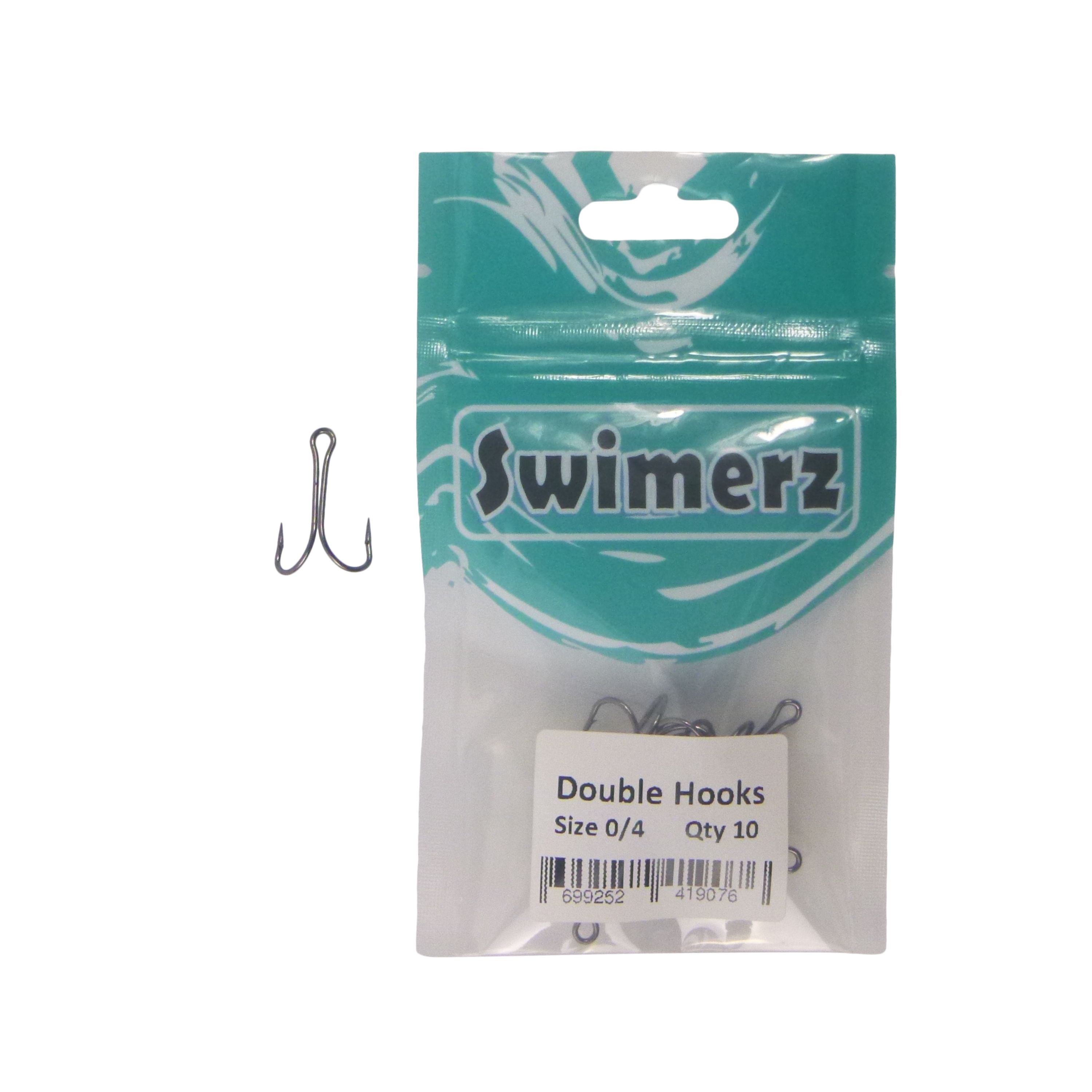 V658-93MC000250032-202507311321-01 Swimerz Size 4 Extra Strong Double Hook 10 Pack - Image 2