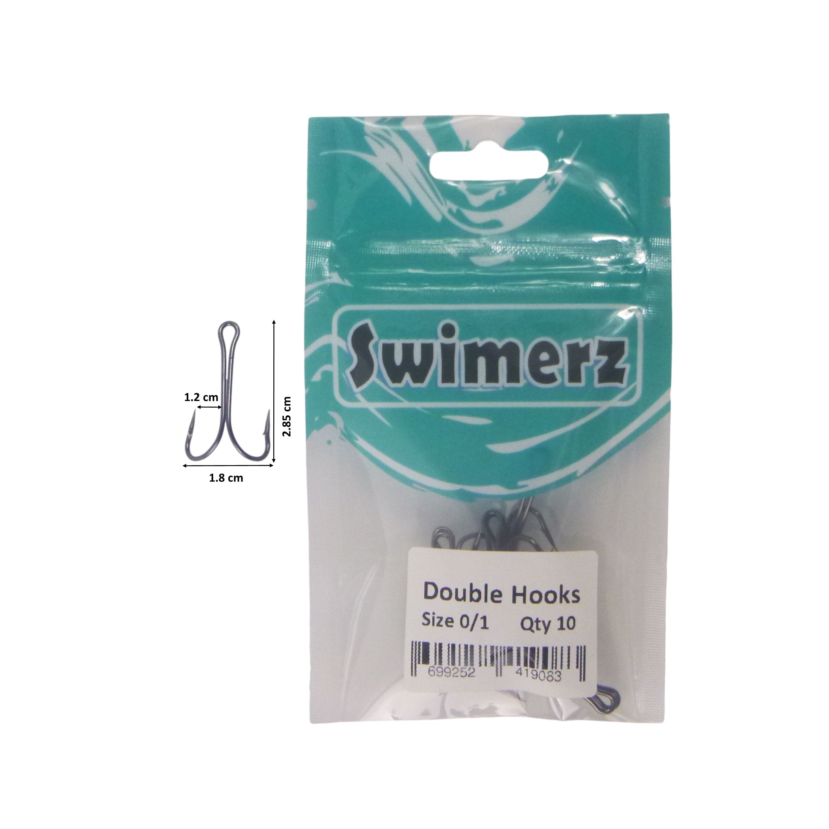 V658-93MC000250034-202507311320-02 Swimerz Size 1 Extra Strong Double Hook 10 Pack - Image 3