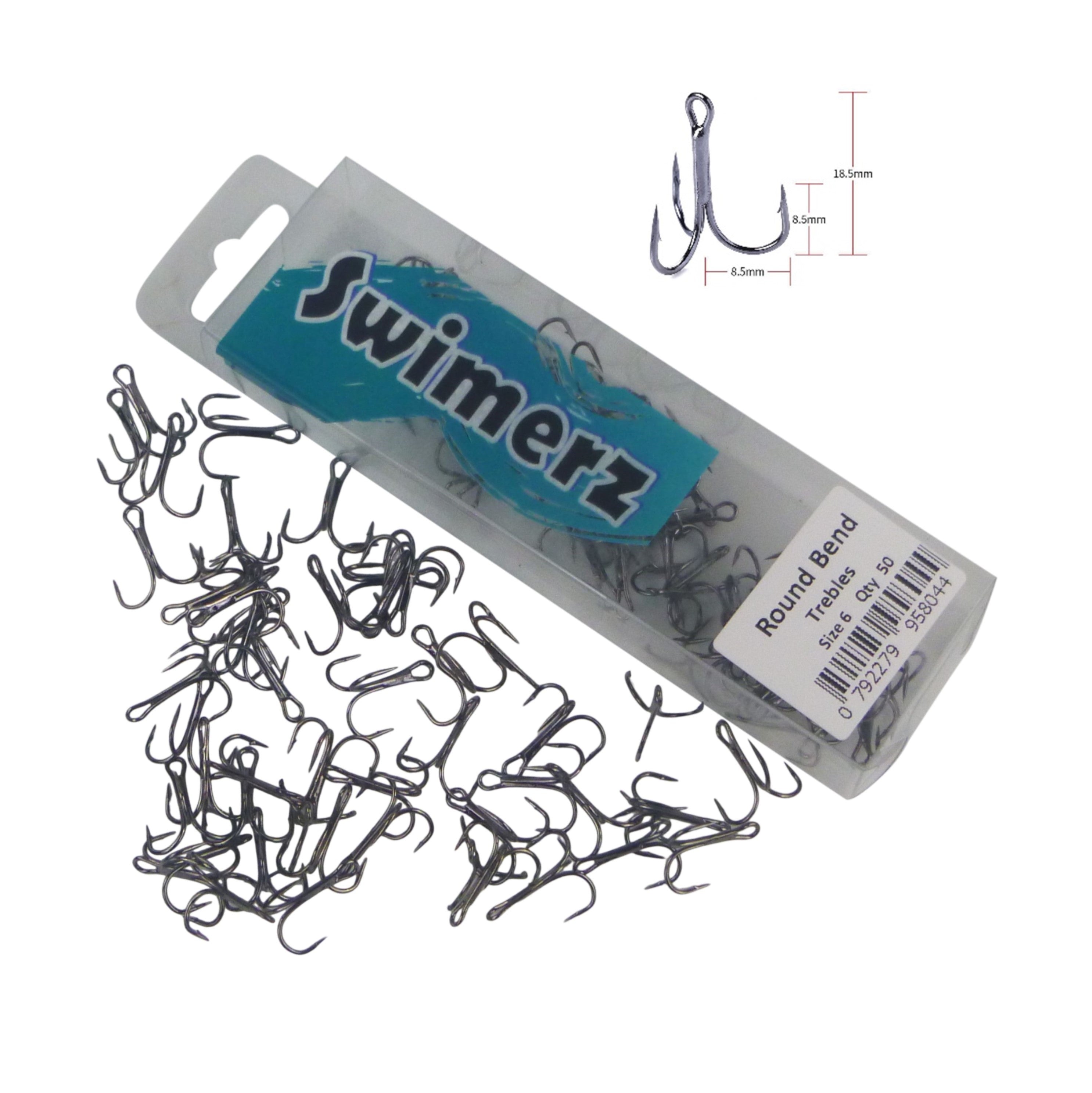 V658-93MC00032003-202507311316-02 Swimerz Round Bend Trebles Size 6, 50 pack - Image 3