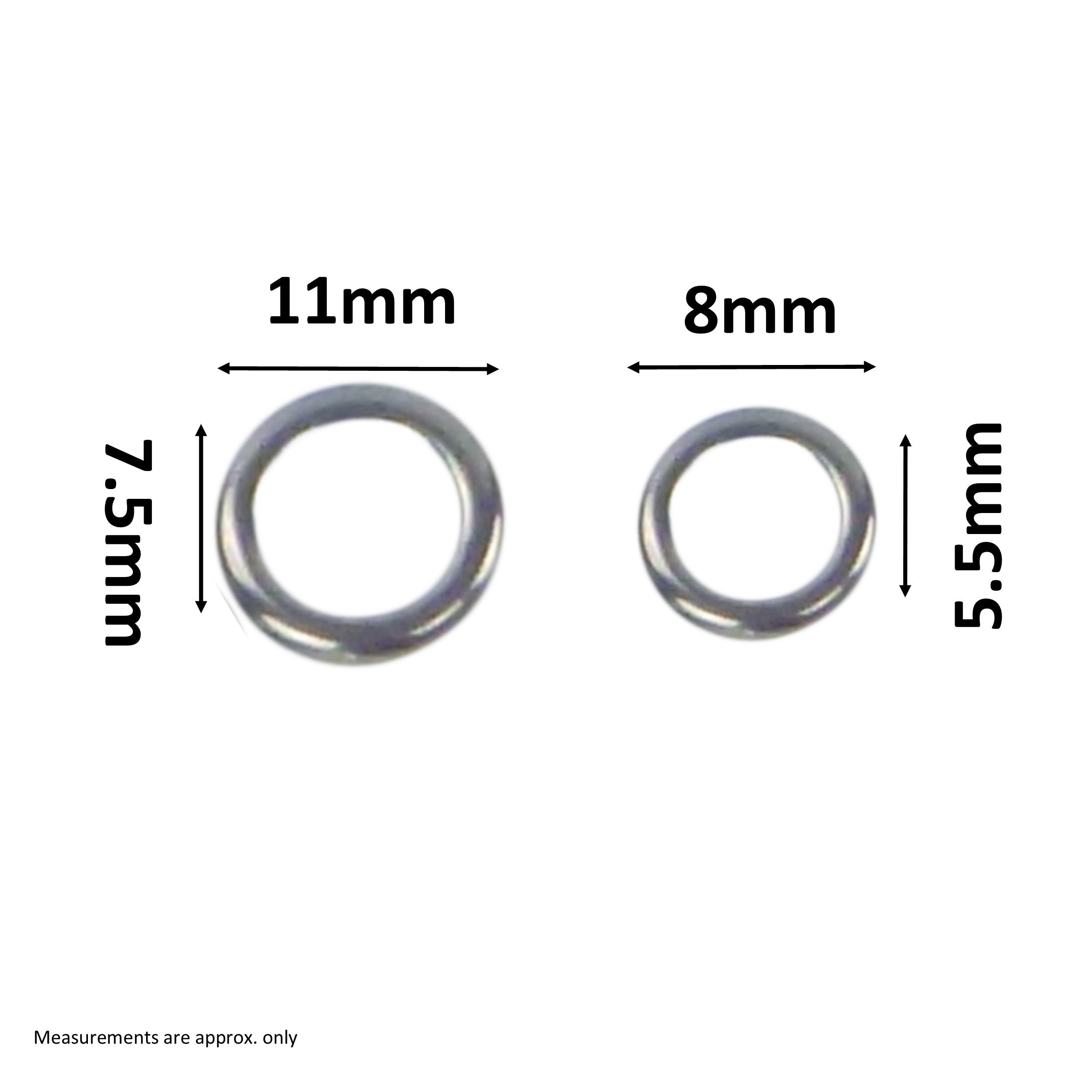 V658-93MC000340101-202507311326-01 Swimerz Solid Jigging Rings, 8mm, 20 pack - Image 2