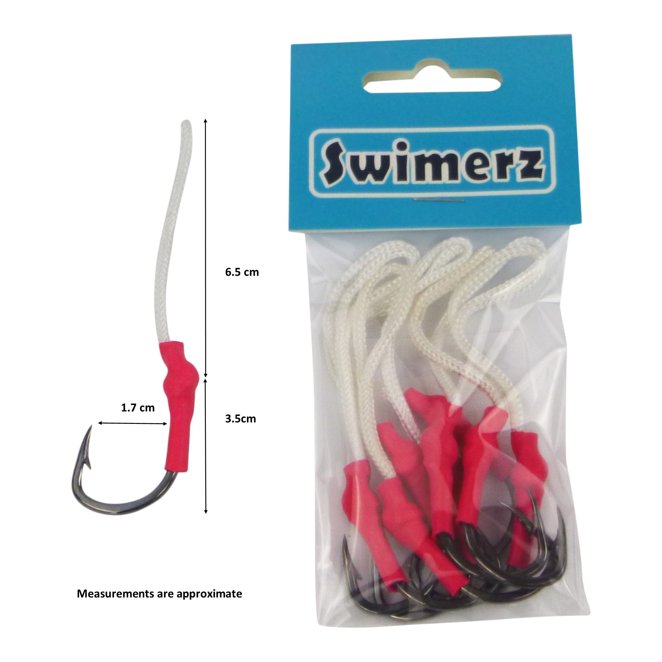 V658-93MC000370104-202507311411-01 Swimerz 4/0 Single Assist Hooks, 8 pack - Image 2