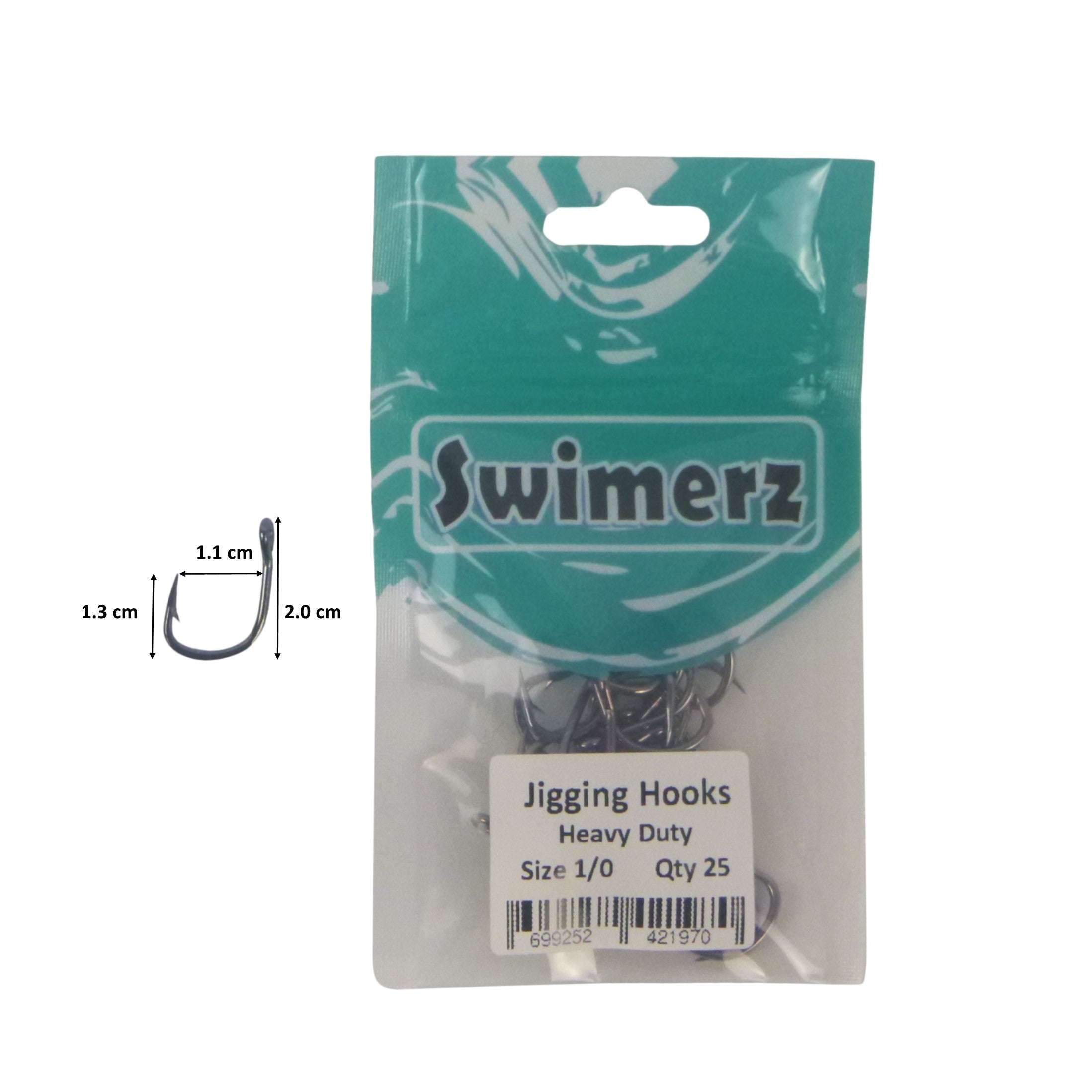V658-93MC000370201-202507311320-02 Swimerz 1/0 Heavy Duty Jigging Hooks 25 pack - Image 3