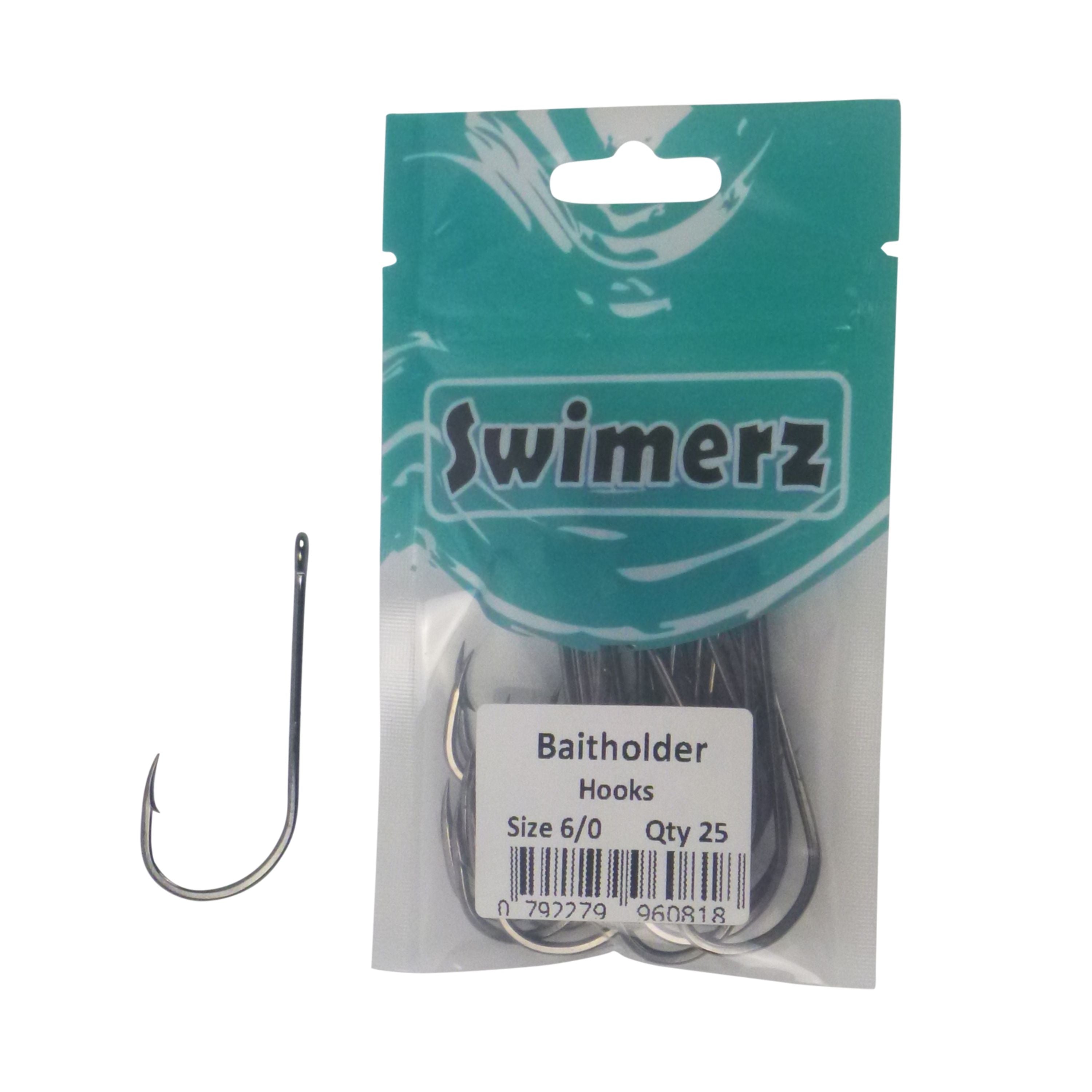 V658-93MC000496109-202507311421-01 Swimerz 6/0 Baitholder Hook, Qty 25 - Image 2