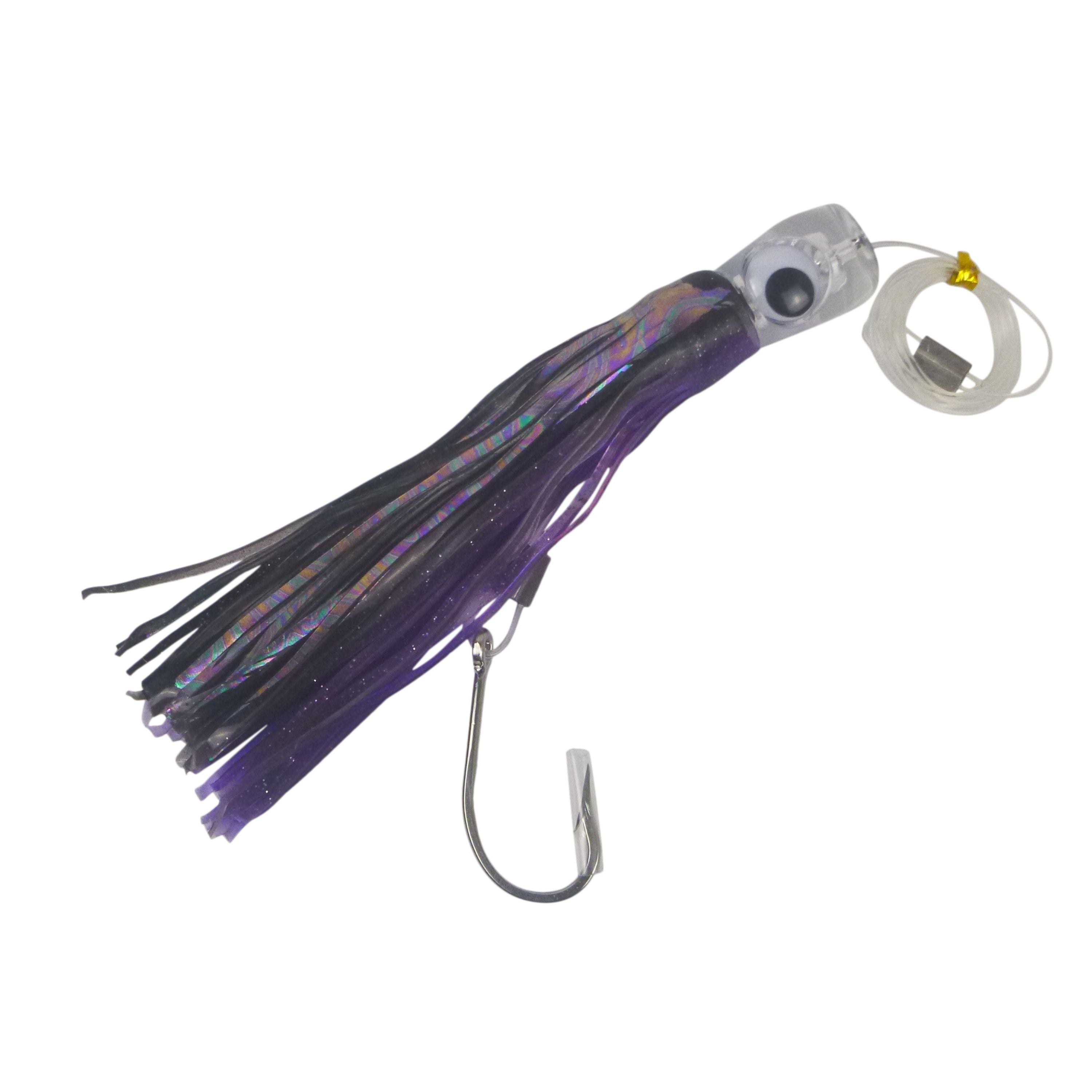 V658-93MC000660104-202507311340-01 Swimerz Trolling Lure Rigs, 95gm, 23cmL, Size 8/0 Hook, Tuna Dinner, 2 pack - Image 2