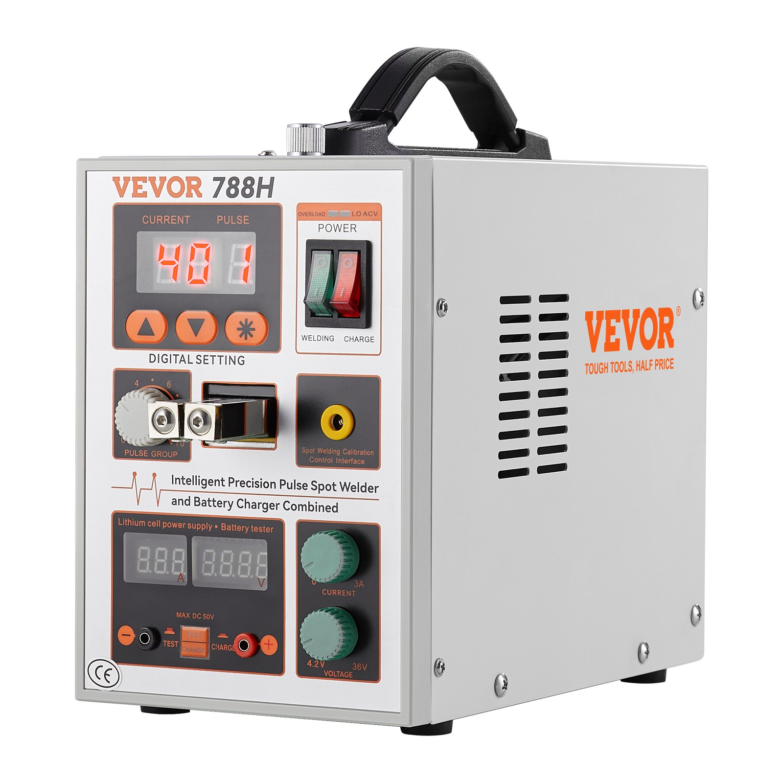 V952-BYQDCDHJ015MMF7JQV3-202508011930-00 VEVOR Battery Spot Welder 788H Pulse Welder & Battery Charger 2 Welding Modes - Image 1