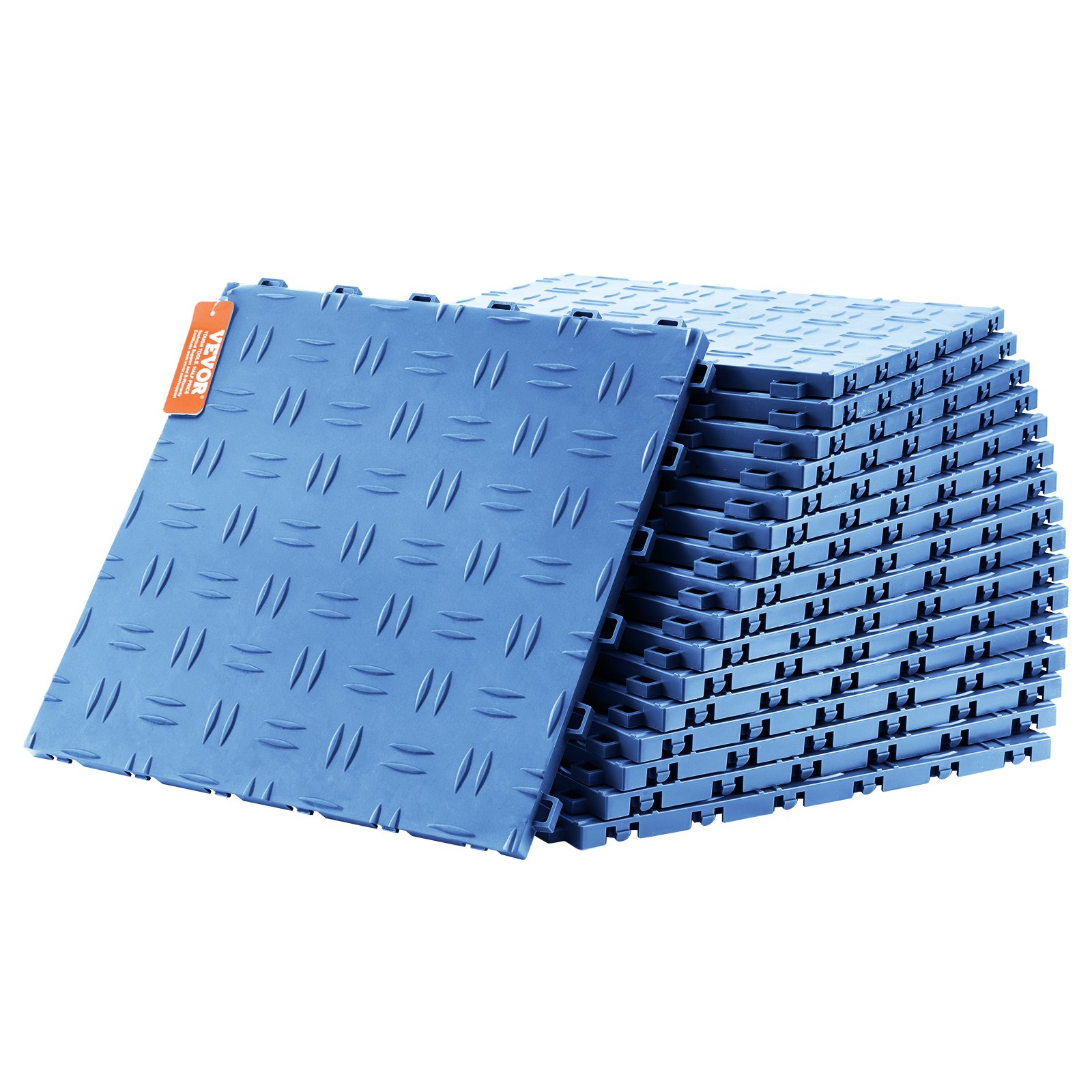 V952-CKDDLSJ251212C791V0-202508012027-00 VEVOR Garage Tiles Interlocking 12x12 in 25 Pack Garage Flooring Tiles Blue - Image 1