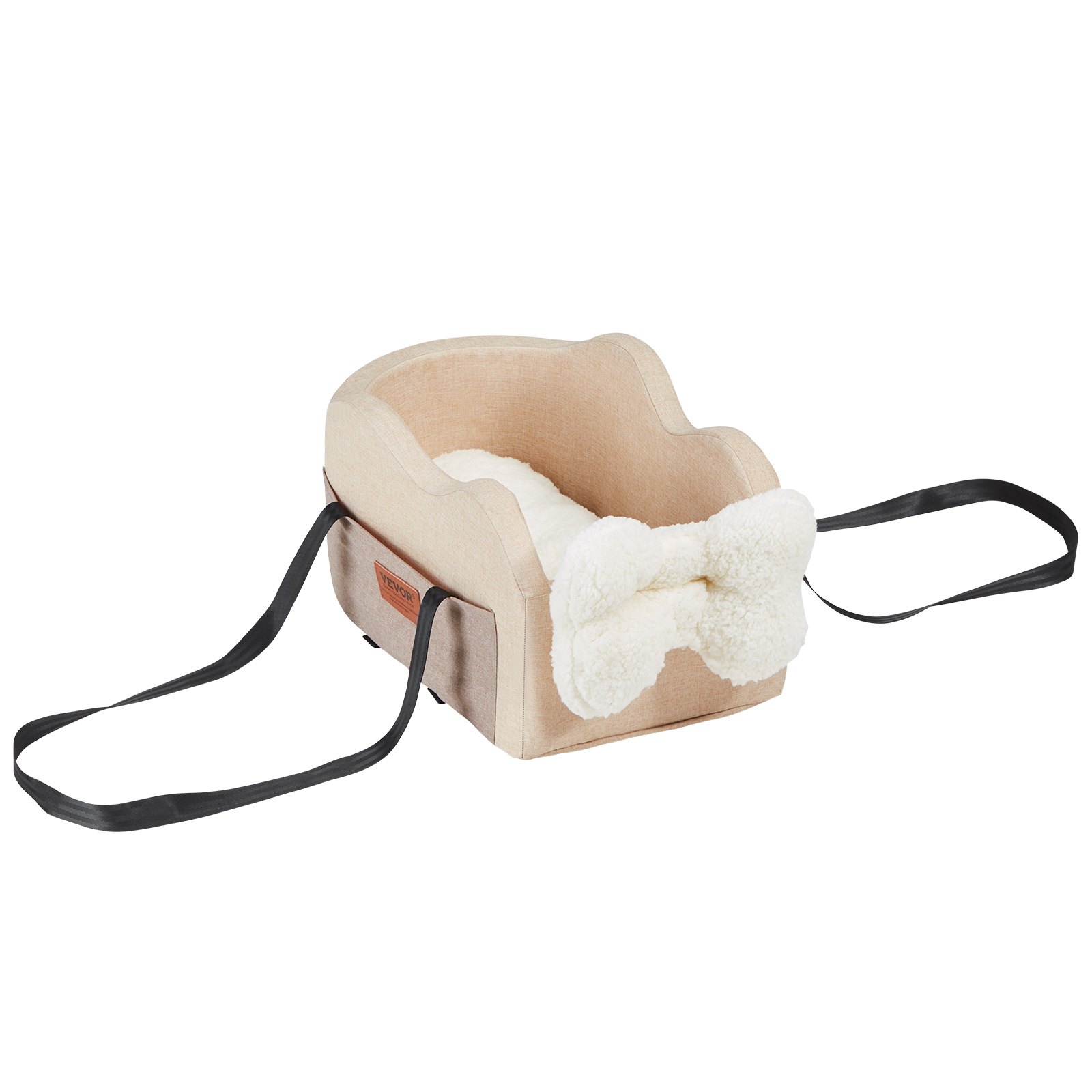 V952-CWZGQCZYQHSXR152ZV0-202507141625-00 VEVOR Center Console Dog Car Seat Dog Booster Car Seat for Small Dog 3.6 kg - Image 1