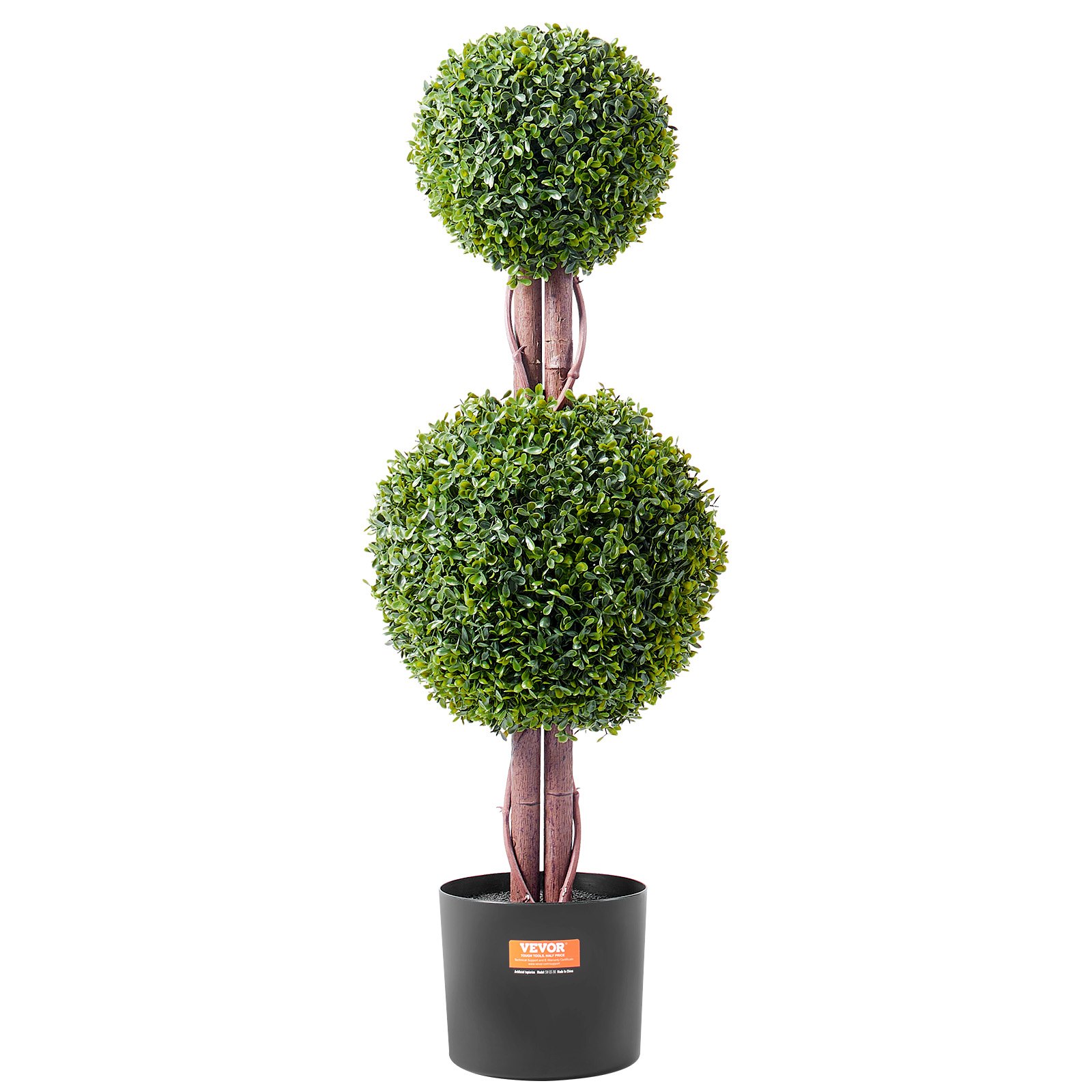 V952-HYMRGXJS48YCKHMZUV0-202507141723-09 VEVOR 2 Pack 91.4cm Artificial Boxwood Topiary Tree Faux Plant UV Decor In/Outdoor - Image 10