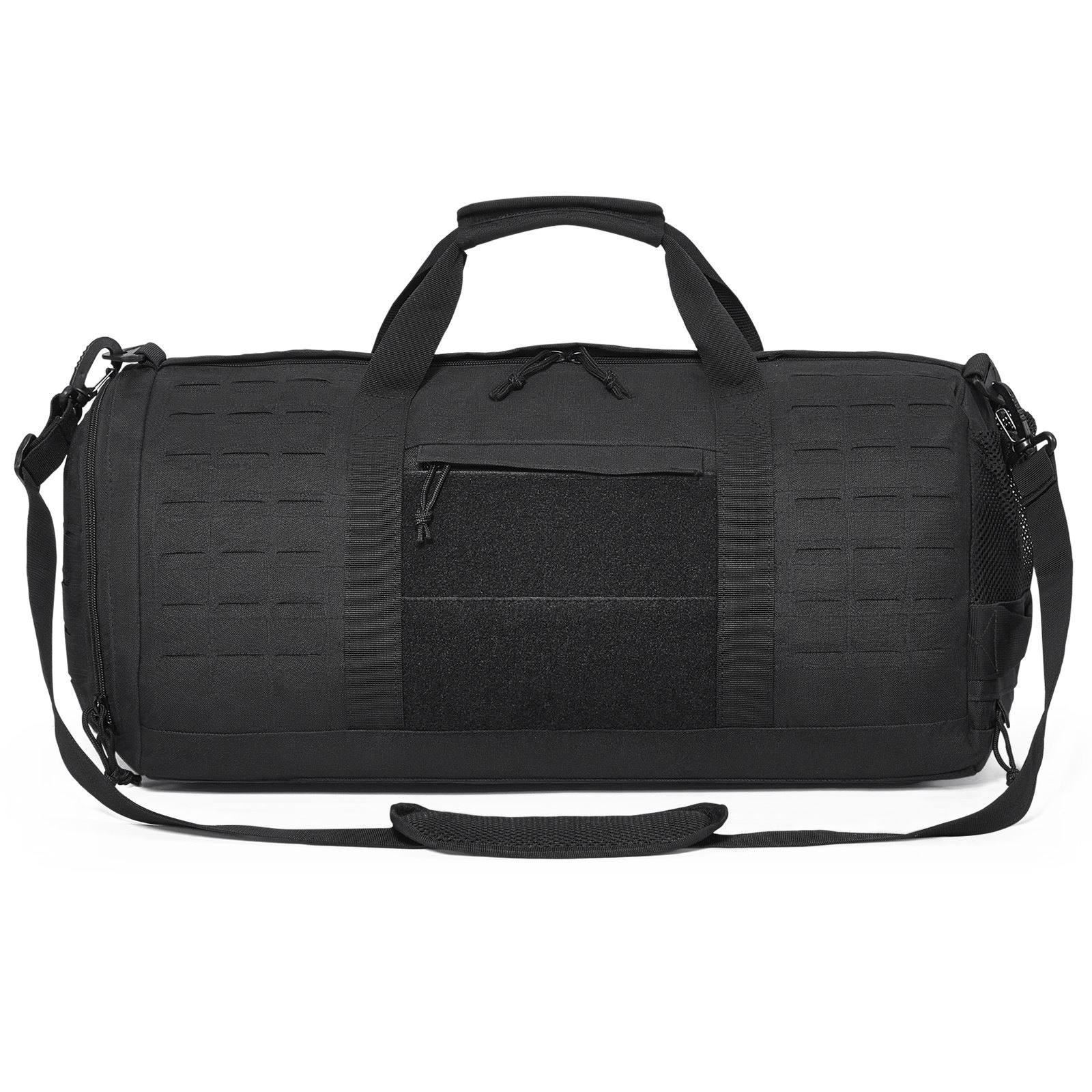 V952-ZSXLDHS45L00R8KMZV0-202507141617-08 VEVOR Tactical Duffle Bag 45L Gym Bag Duffle Molle Design & Shoe Compartment - Image 9