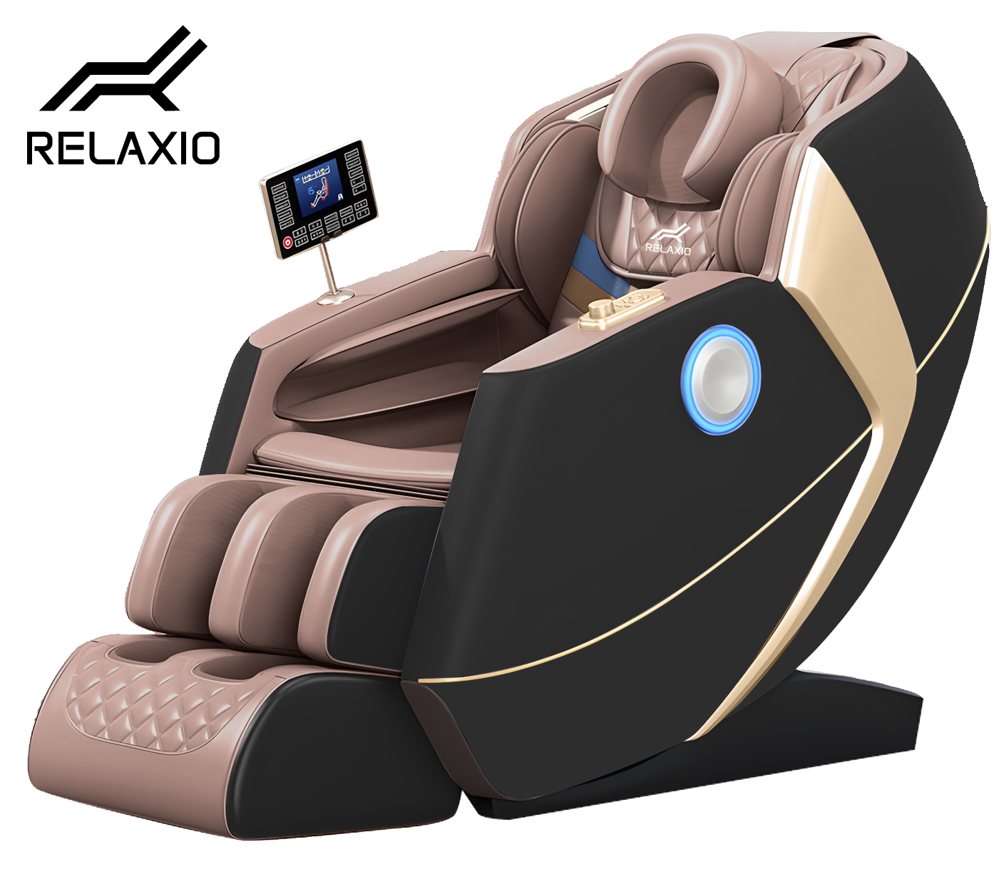 V957-SDHISN3562S-2-202508201310-01 Recliner Full Body Zero Gravity Massage Chair - Black - Image 2