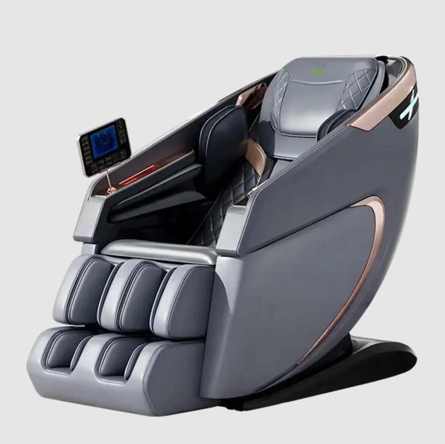V957-SDHISN3562S1-202508201105-01 Premium Recliner Full Body Zero Gravity Massage Chair Grey - Image 2