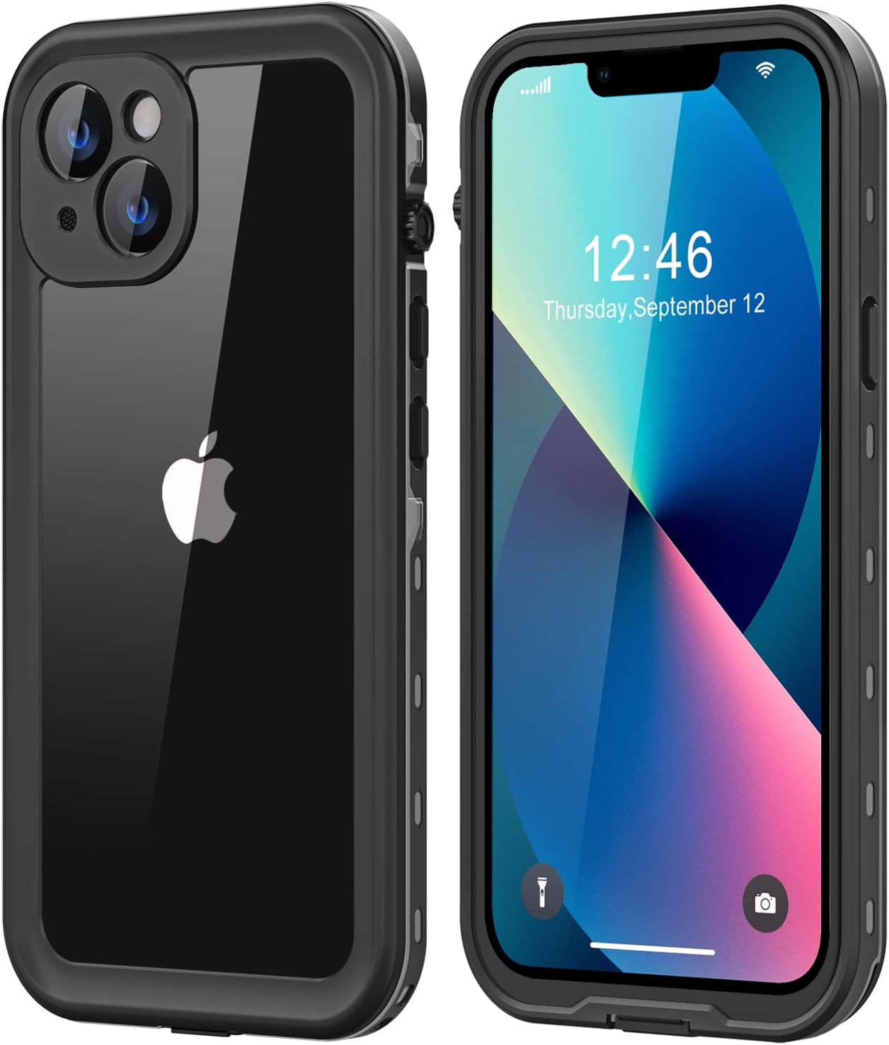 V957-SDIPMOSN0682S-202508201053-00 iPhone 13 Mini Waterproof Shockproof Case - Image 1